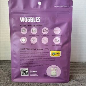 The Woobles Purple Crochet Kit